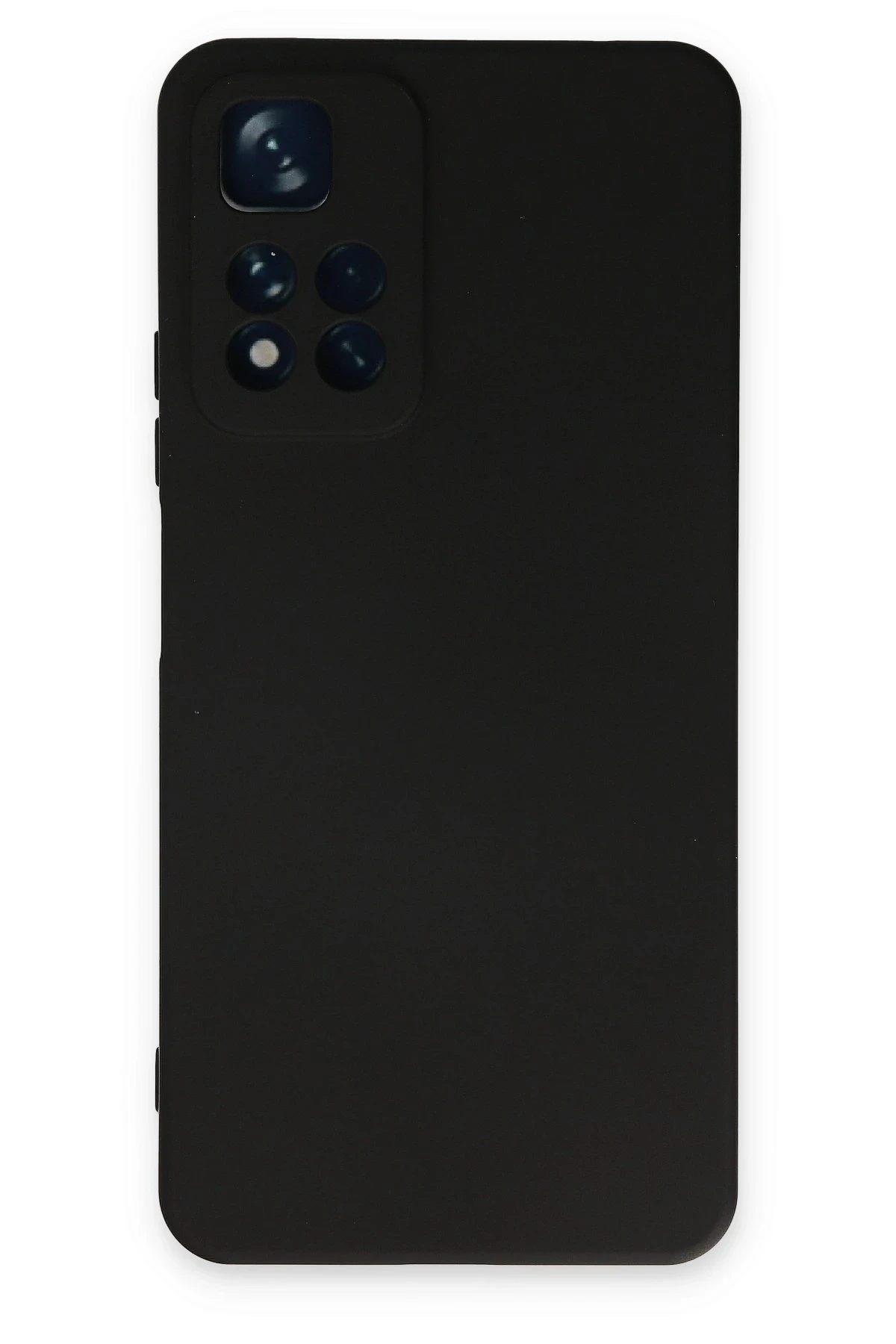 Newface Xiaomi Redmi Note 11 Pro Plus 5G Kılıf Nano içi Kadife Silikon - Siyah