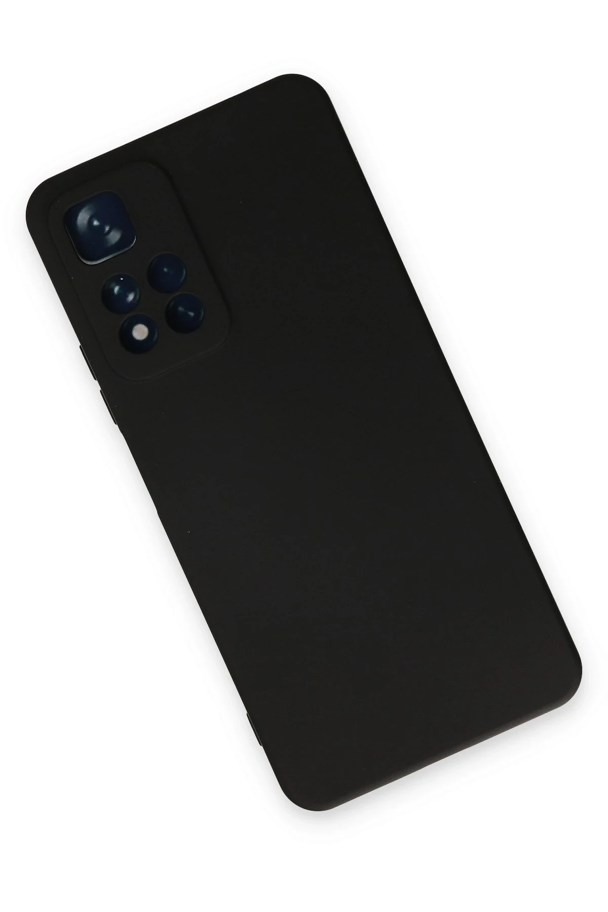 Newface Xiaomi Redmi Note 11 Pro Plus 5G Kılıf Nano içi Kadife Silikon - Siyah