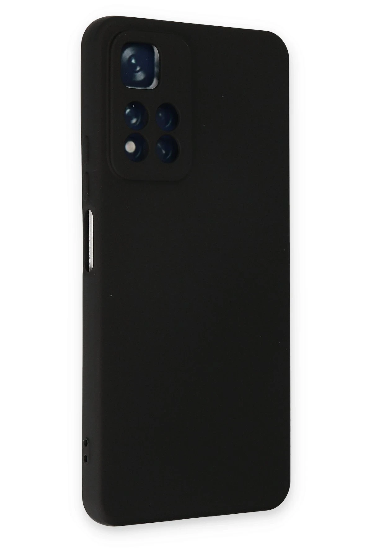 Newface Xiaomi Redmi Note 11 Pro Plus 5G Kılıf Nano içi Kadife Silikon - Siyah