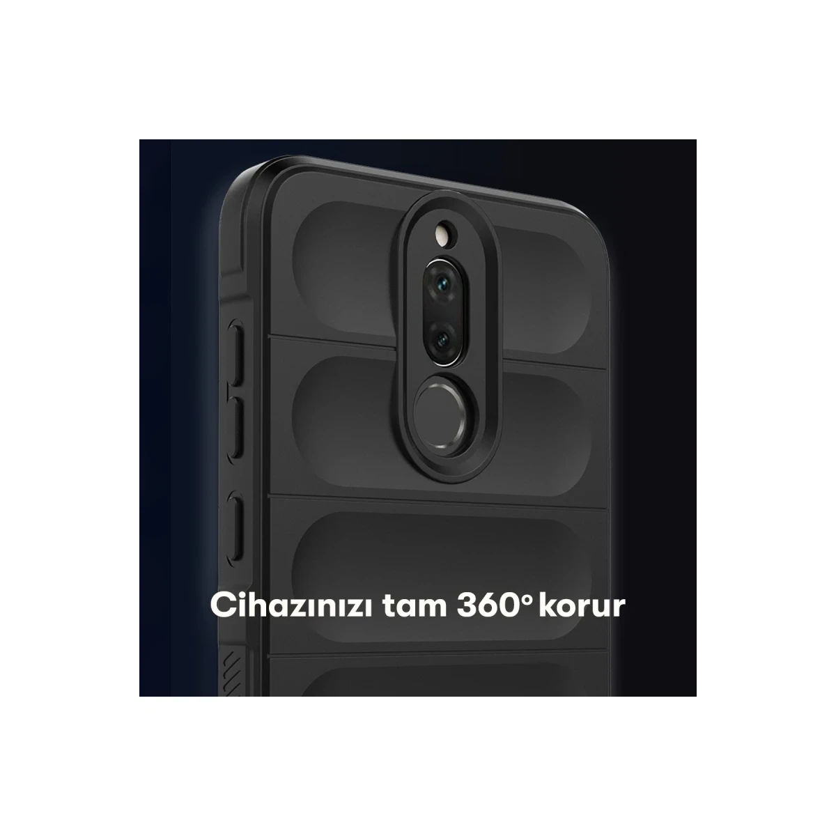 Newface Huawei Mate 10 Lite Kılıf Optimum Silikon - Siyah