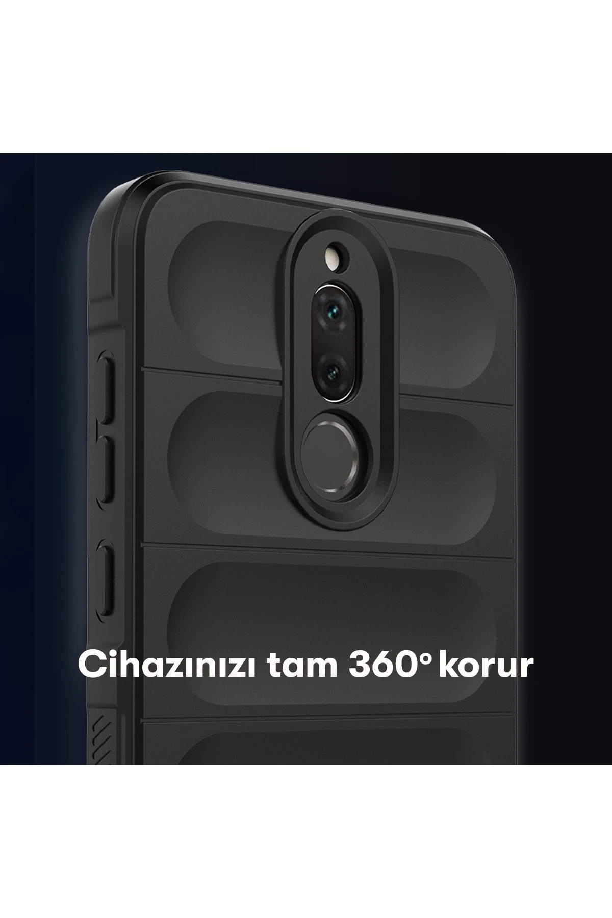 Newface Huawei Mate 10 Lite Kılıf Optimum Silikon - Kırmızı