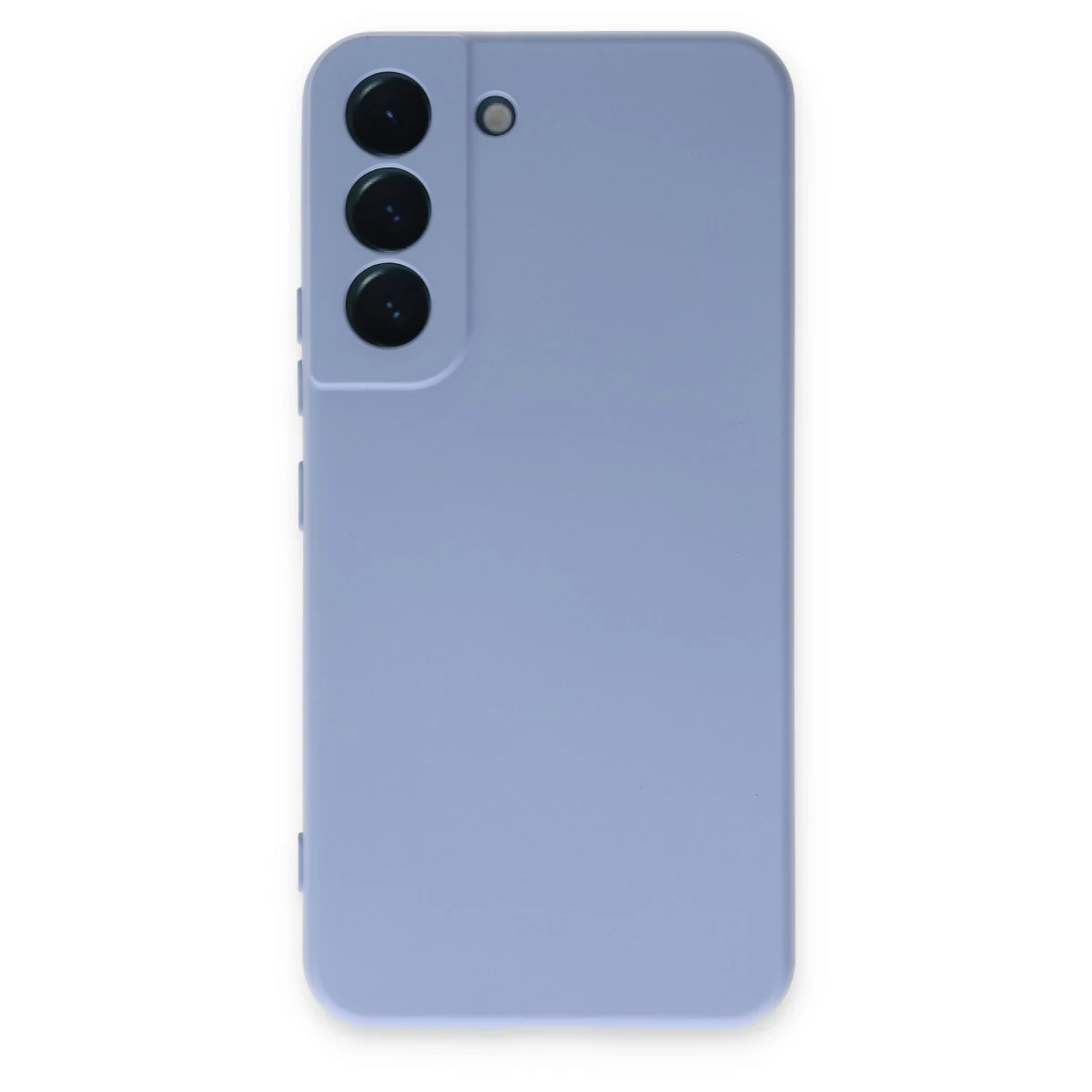 Newface Samsung Galaxy S22 Kılıf Nano içi Kadife Silikon - Lila
