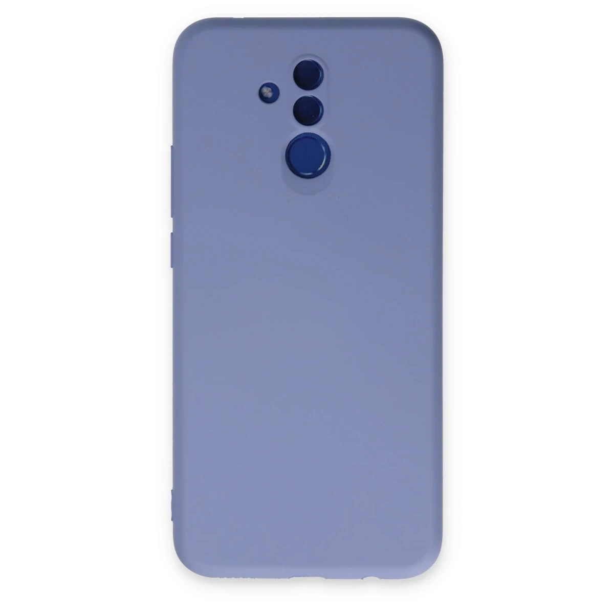 Newface Huawei Mate 20 Lite Kılıf Nano içi Kadife Silikon - Lila