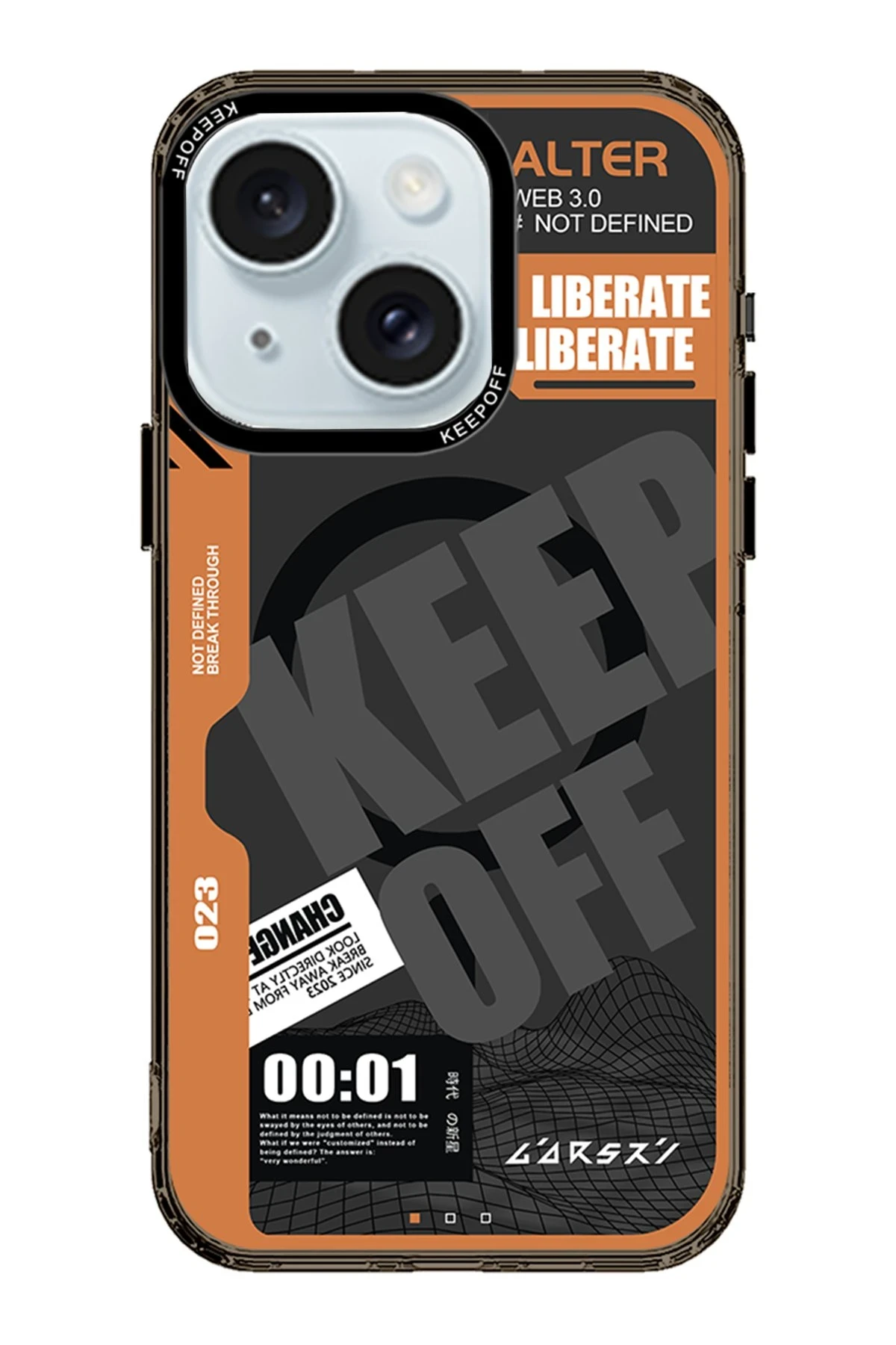 Keep Off Apple iPhone 15 Imagination Of Time Magsafe Kapak - Escape From