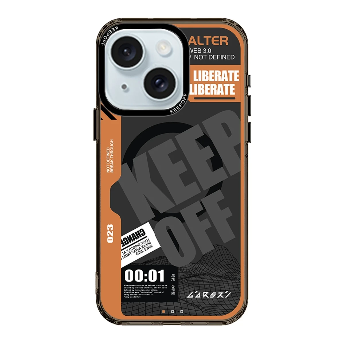 Keep Off Apple iPhone 15 Imagination Of Time Magsafe Kapak - Escape From — görsel 4