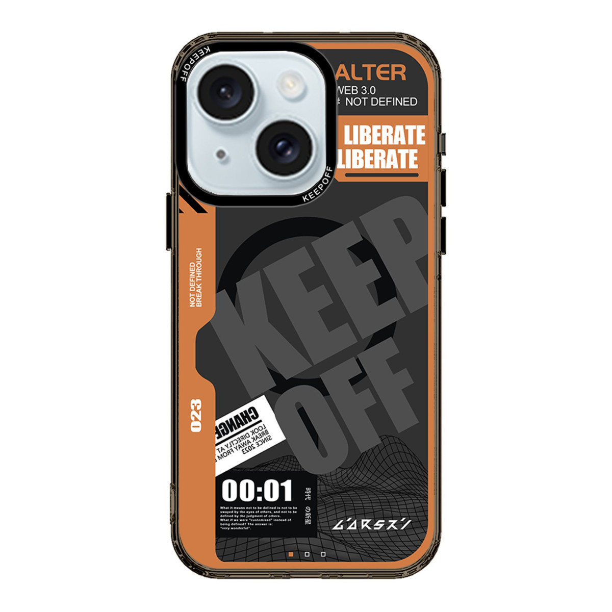 Keep Off Apple iPhone 15 Imagination Of Time Magsafe Kapak - Escape From — görsel 7