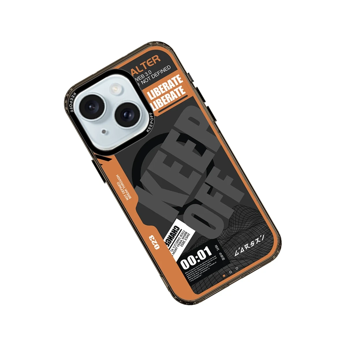 Keep Off Apple iPhone 15 Imagination Of Time Magsafe Kapak - Escape From — görsel 5