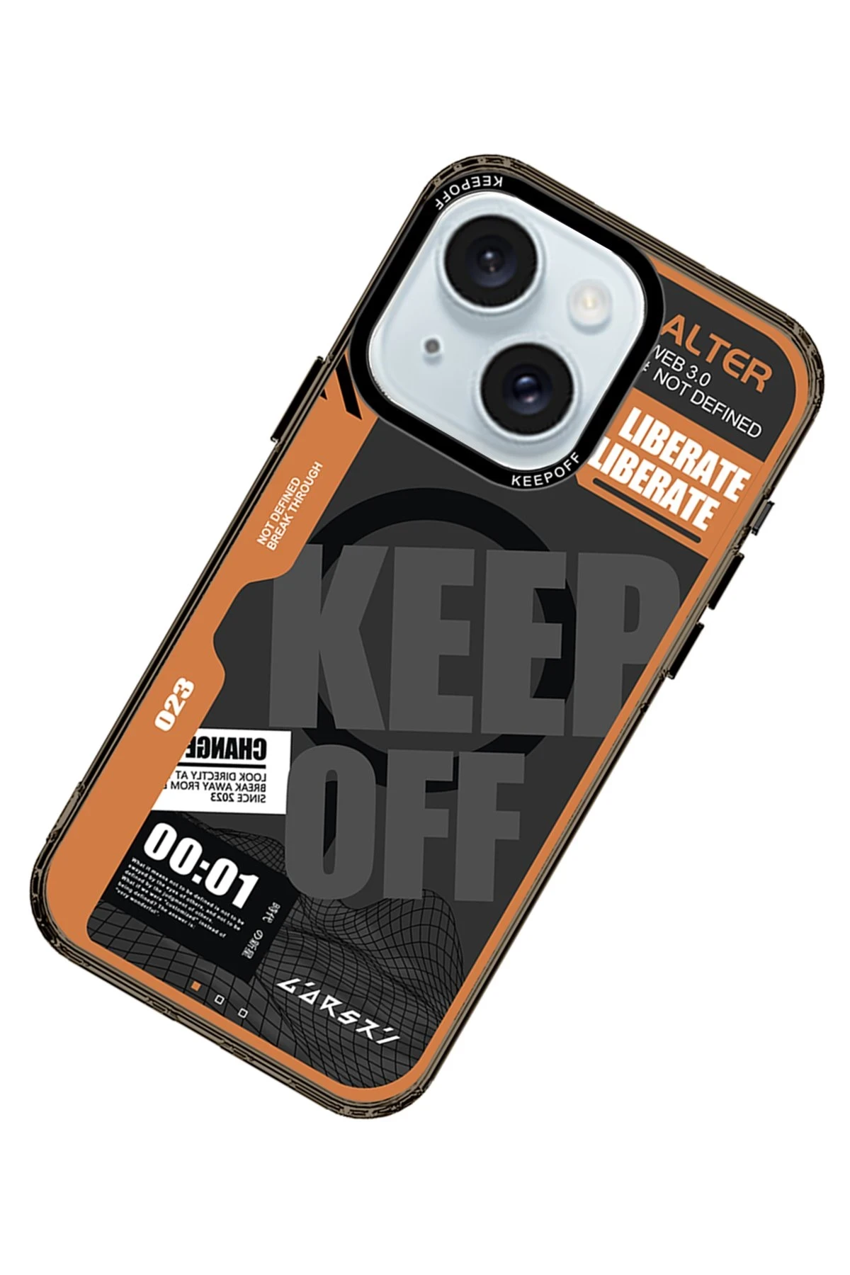 Keep Off Apple iPhone 15 Imagination Of Time Magsafe Kapak - Escape From — görsel 3