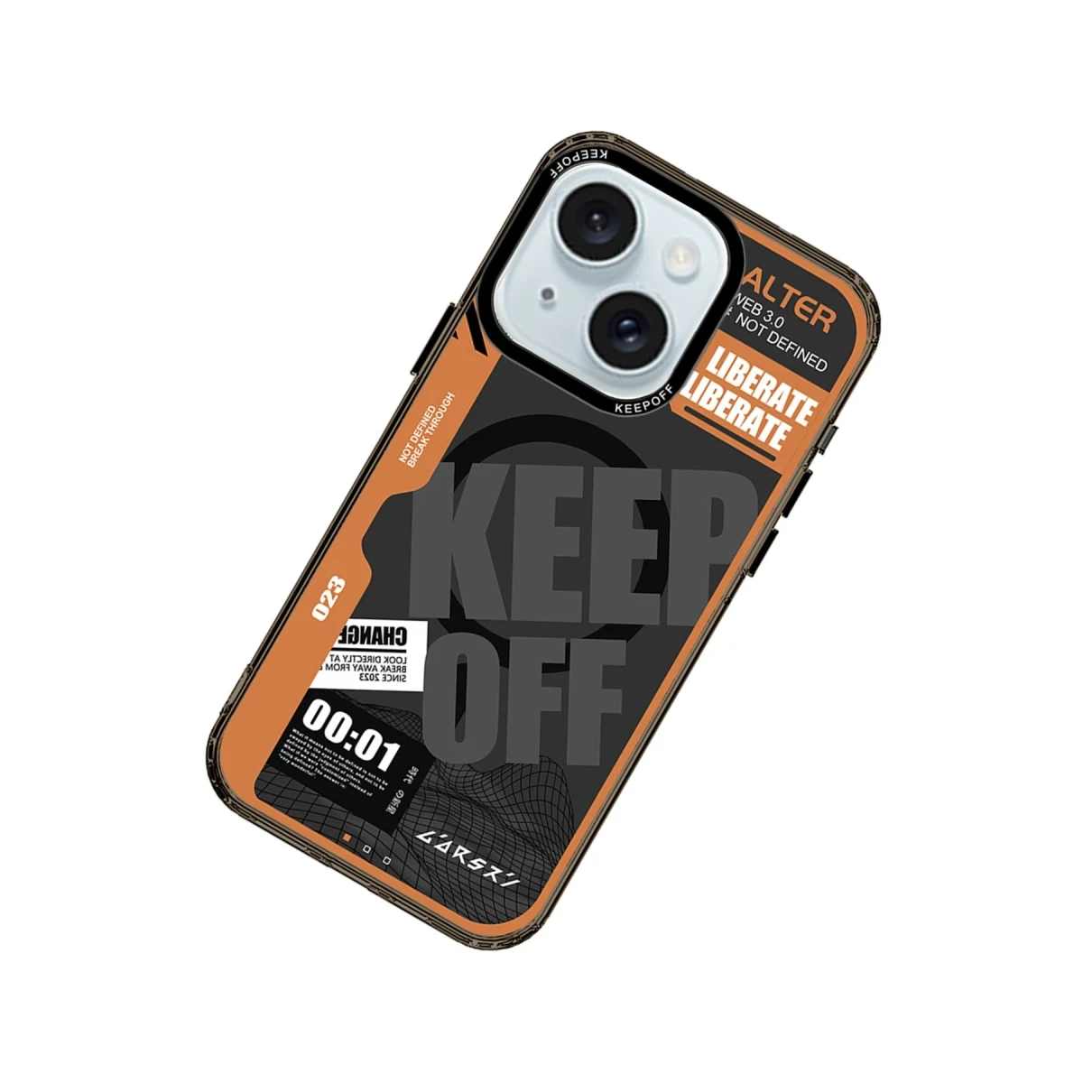 Keep Off Apple iPhone 15 Imagination Of Time Magsafe Kapak - Escape From — görsel 6