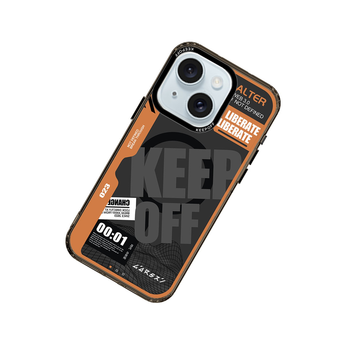 Keep Off Apple iPhone 15 Imagination Of Time Magsafe Kapak - Escape From — görsel 9