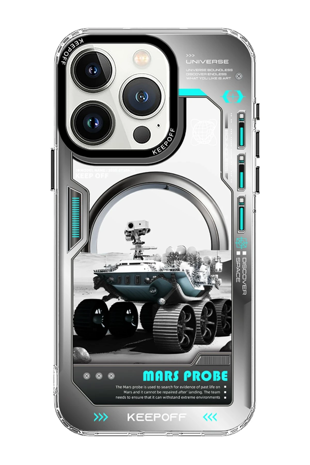 Keep Off Apple iPhone 15 Pro Max Aerospace Magsafe Kapak - Explore