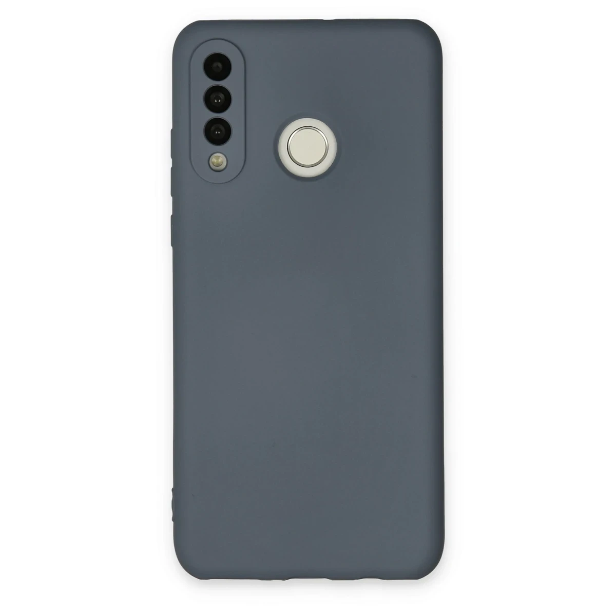 Newface Huawei P30 Lite Kılıf Nano içi Kadife Silikon - Gri