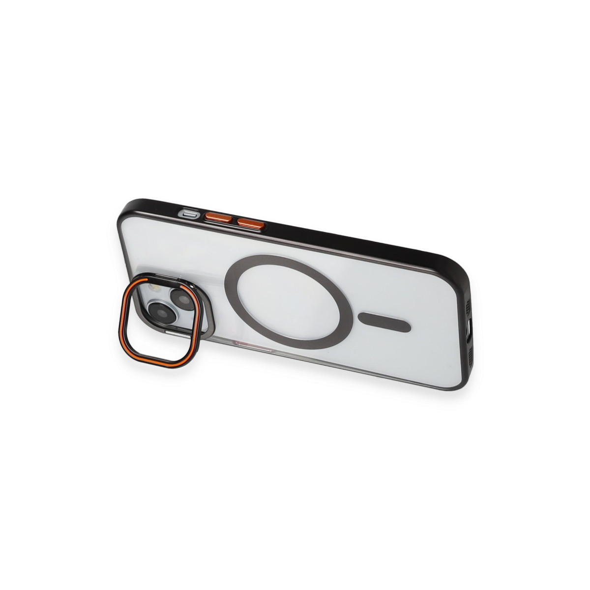 Joko Apple iPhone 14 Crown Lens Standlı Magsafe Kapak - Siyah — görsel 9