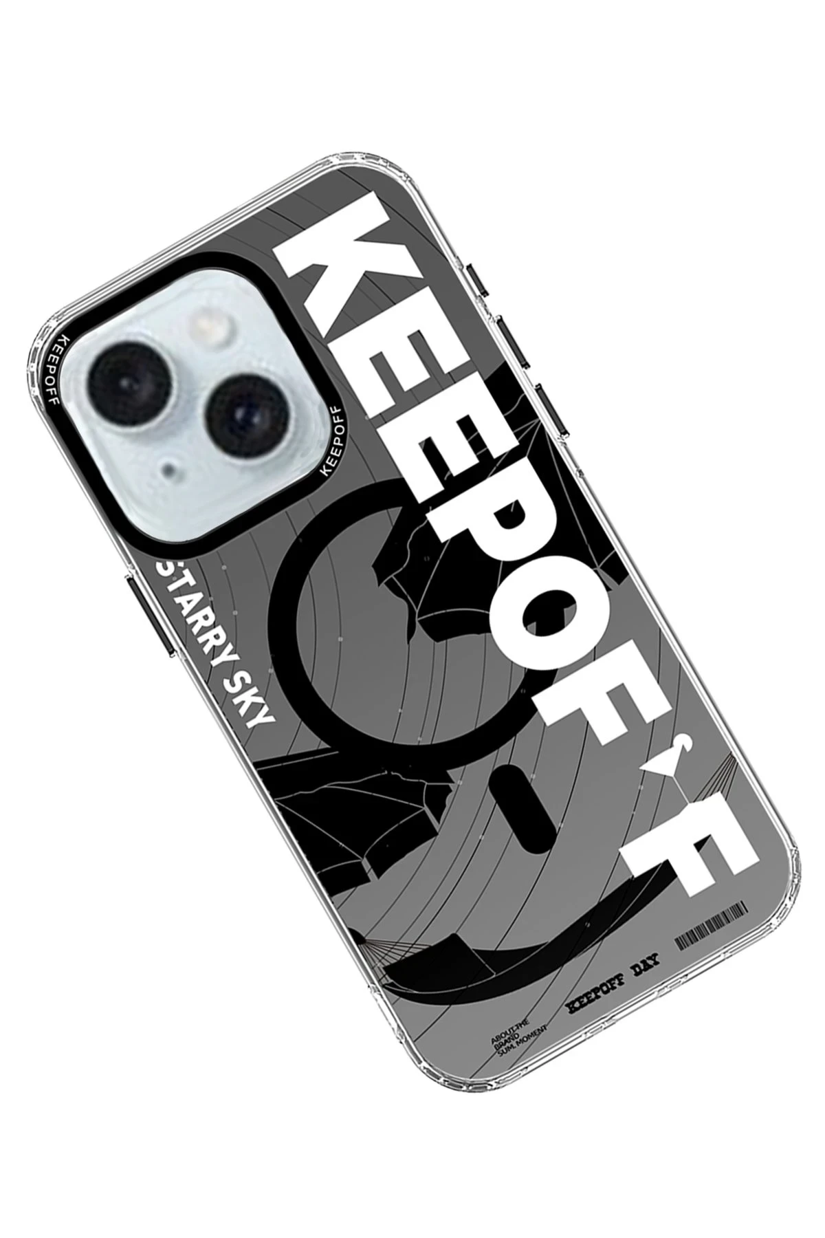 Keep Off Apple iPhone 15 Summer Travel Magsafe Kapak - Starry Night — görsel 2