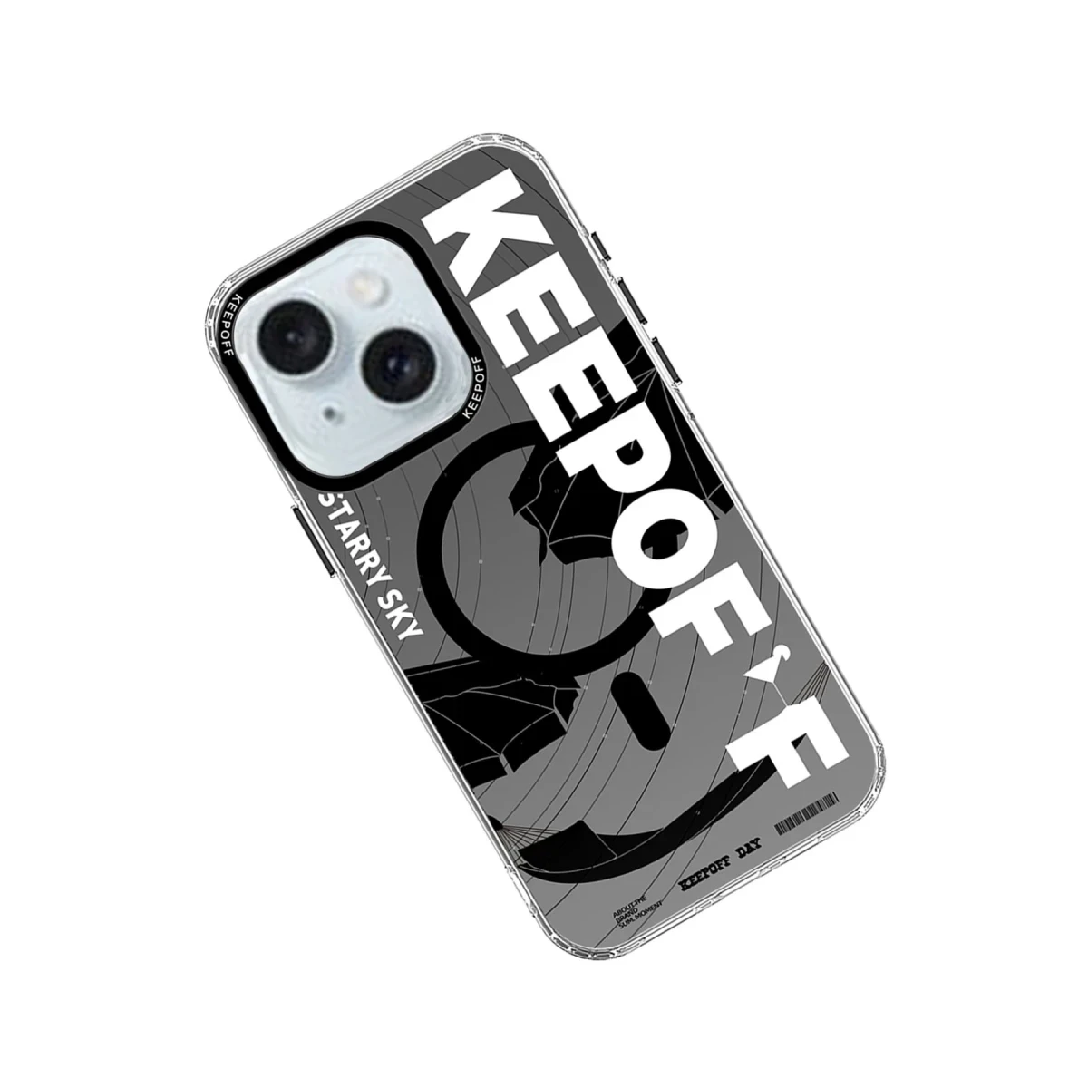 Keep Off Apple iPhone 15 Summer Travel Magsafe Kapak - Starry Night — görsel 5