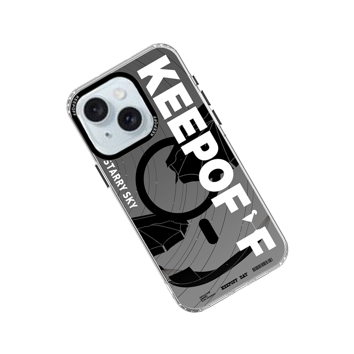 Keep Off Apple iPhone 15 Summer Travel Magsafe Kapak - Starry Night — görsel 8