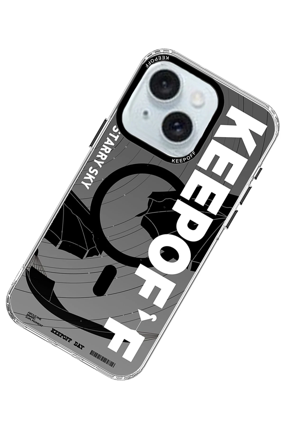 Keep Off Apple iPhone 15 Summer Travel Magsafe Kapak - Starry Night — görsel 3
