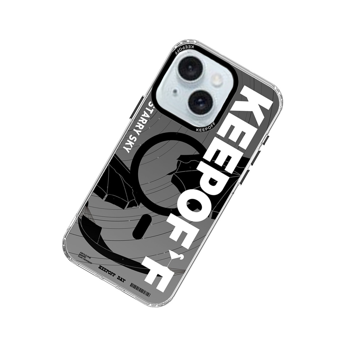 Keep Off Apple iPhone 15 Summer Travel Magsafe Kapak - Starry Night — görsel 9