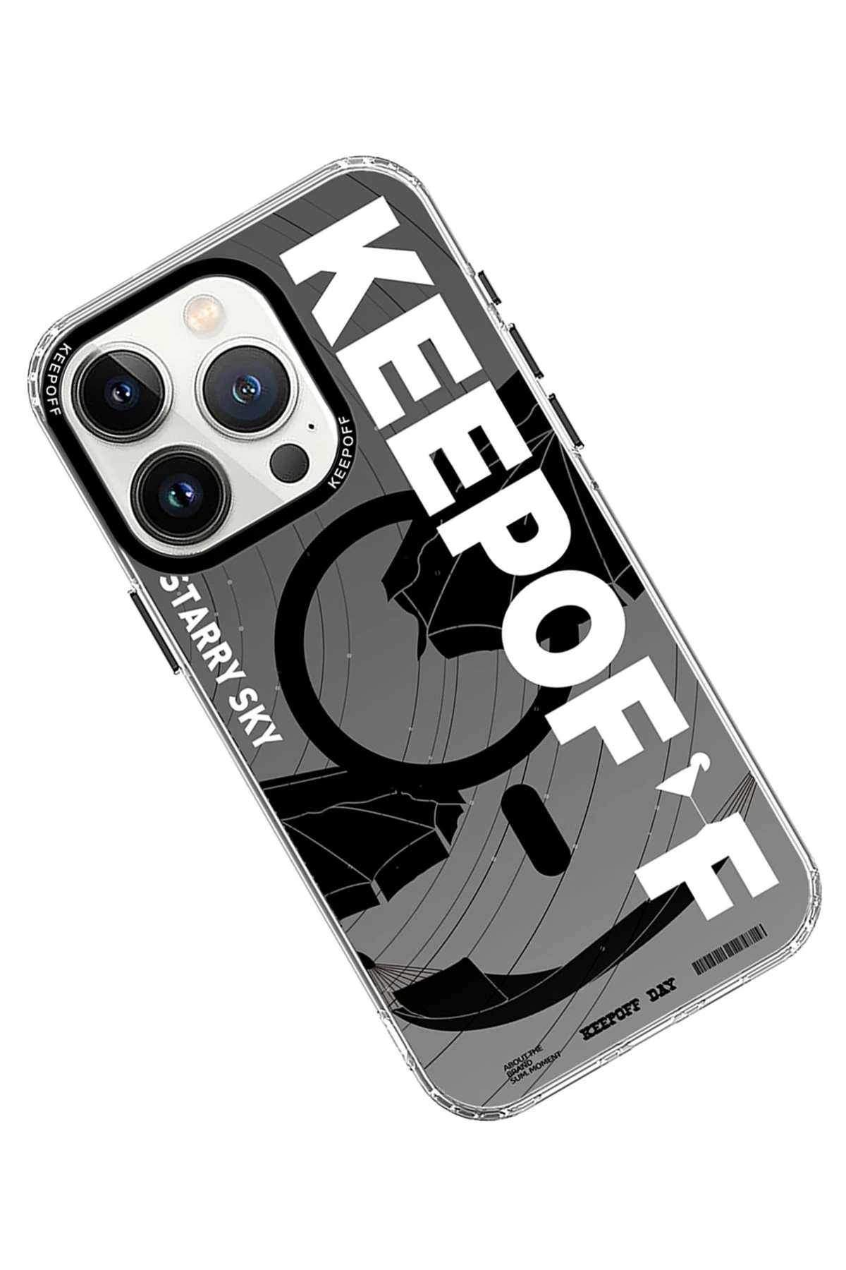 Keep Off Apple iPhone 15 Pro Max Summer Travel Magsafe Kapak - Starry Night — görsel 2