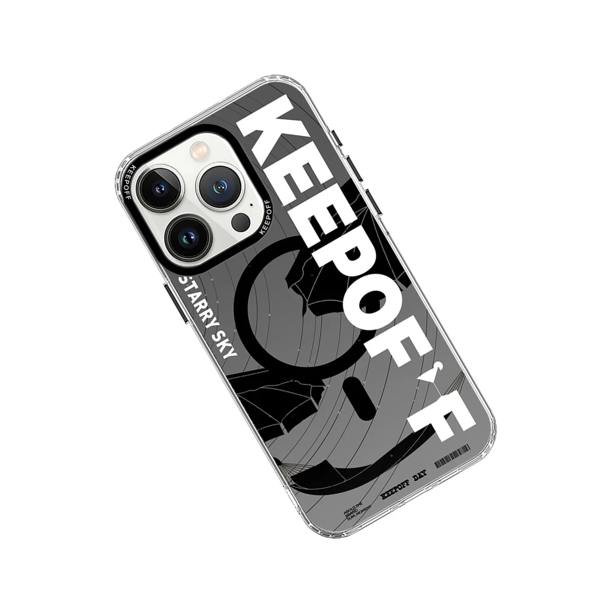 Keep Off Apple iPhone 15 Pro Max Summer Travel Magsafe Kapak - Starry Night — görsel 9