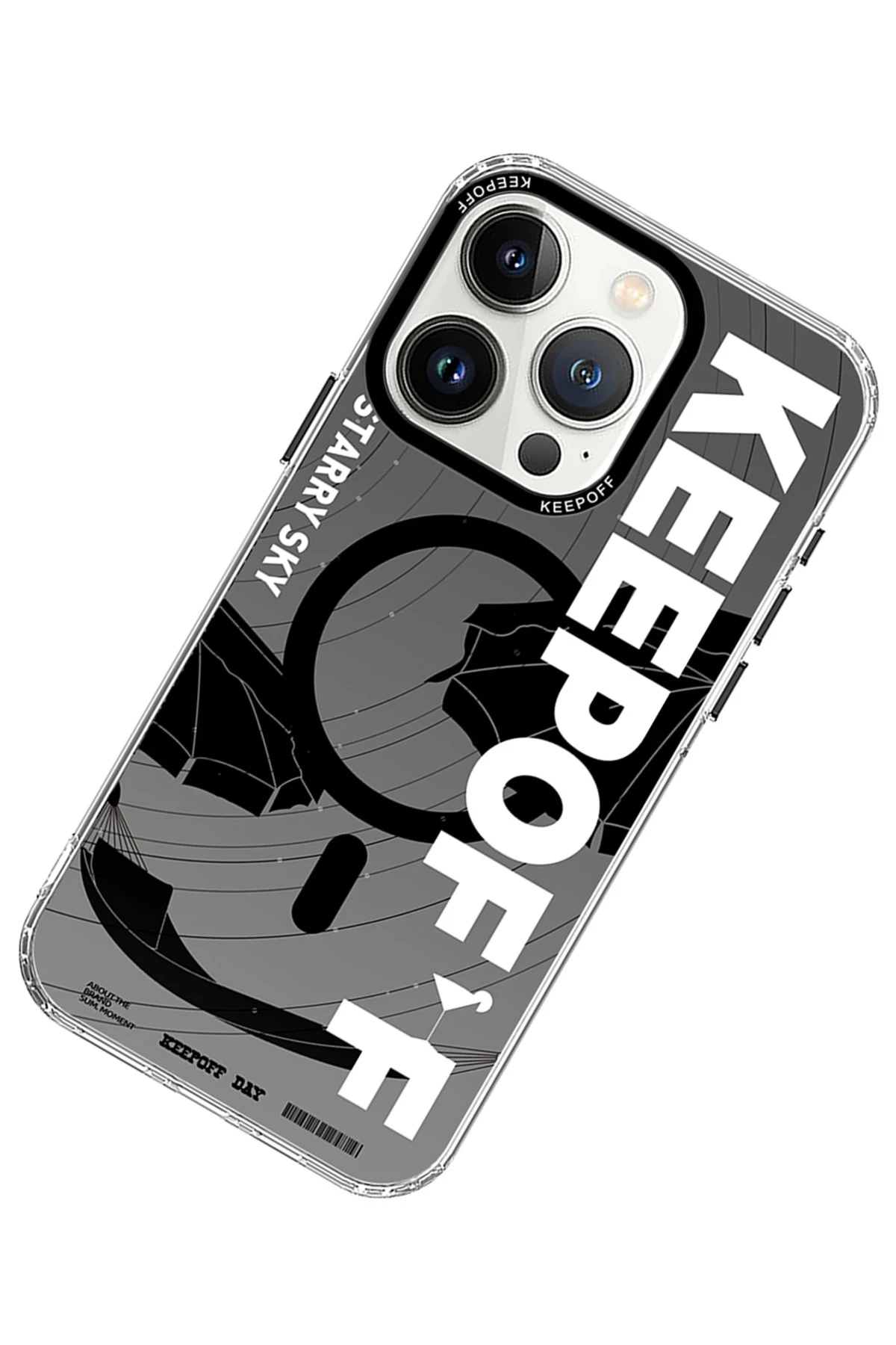 Keep Off Apple iPhone 15 Pro Max Summer Travel Magsafe Kapak - Starry Night — görsel 3