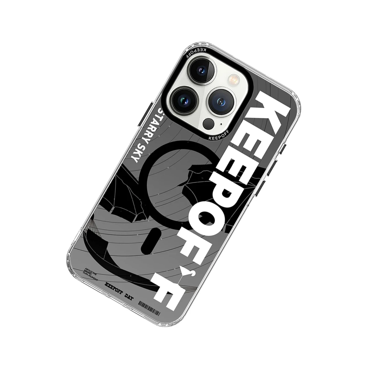 Keep Off Apple iPhone 15 Pro Max Summer Travel Magsafe Kapak - Starry Night — görsel 10