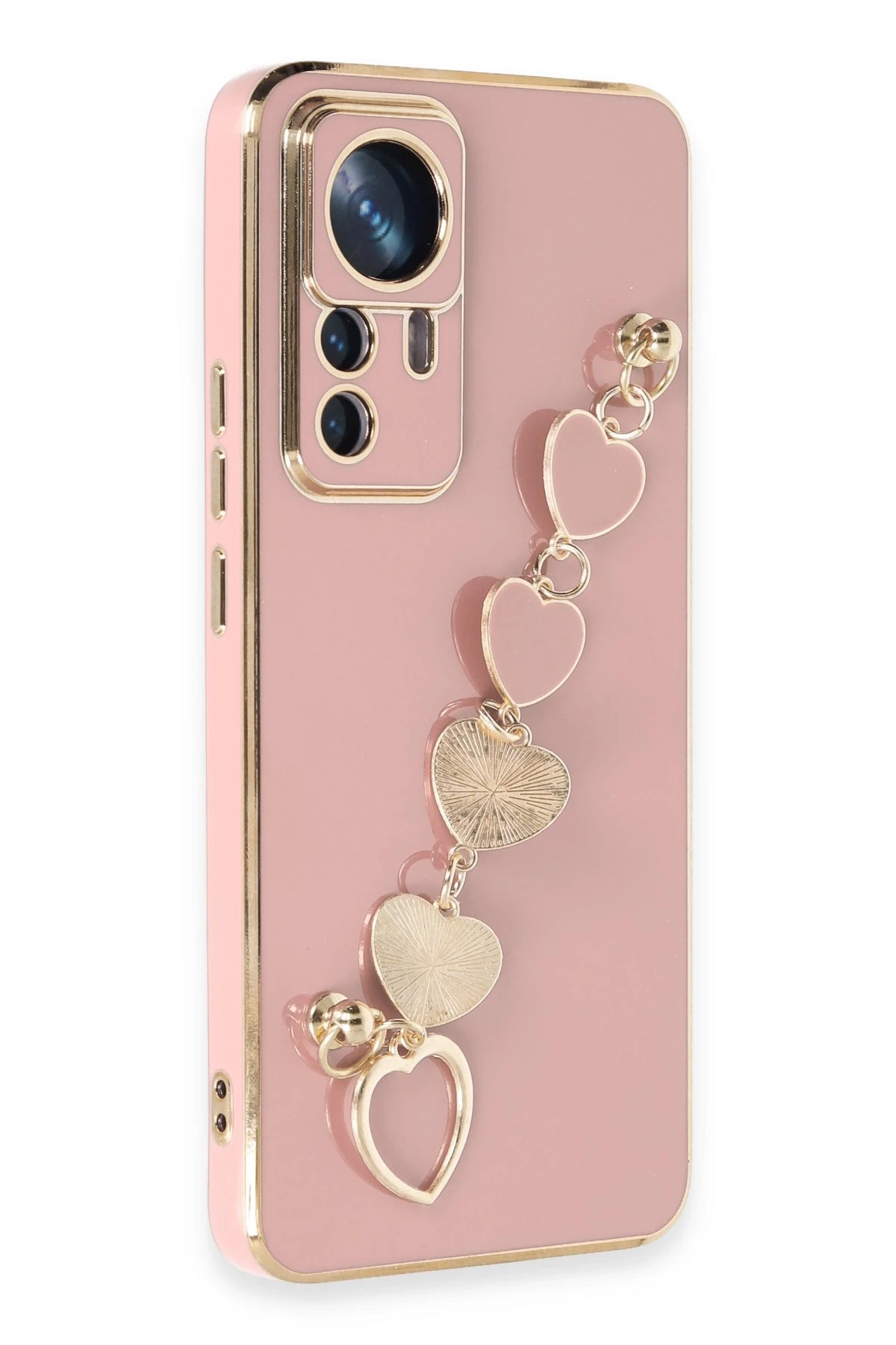 Newface Xiaomi Mi 12T Pro Kılıf Esila Silikon - Pudra