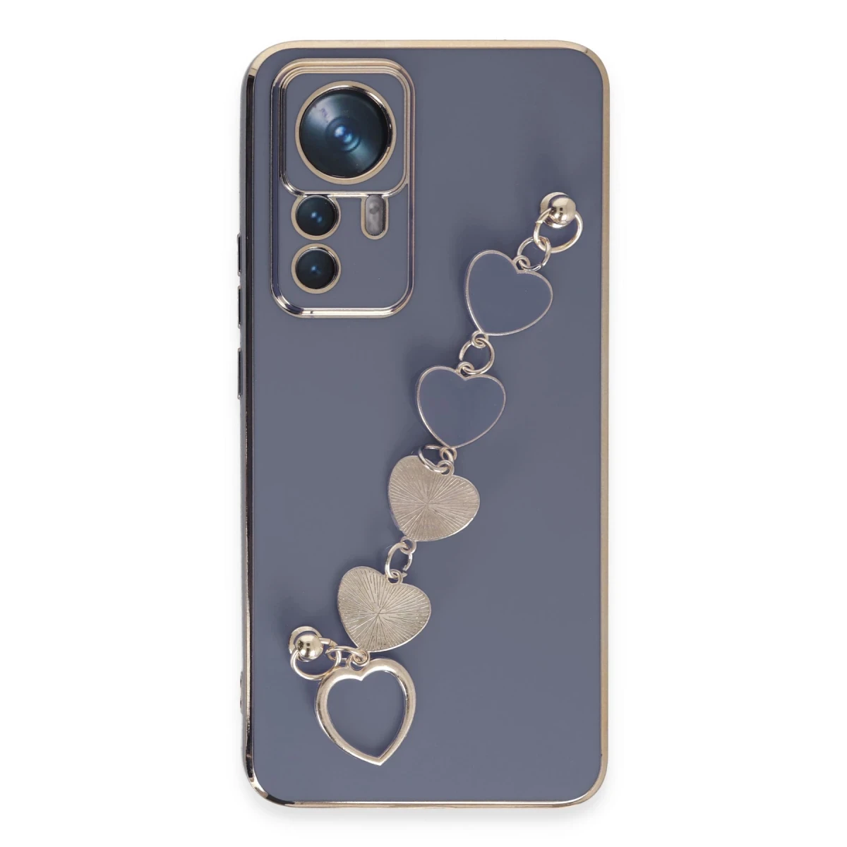 Newface Xiaomi Mi 12T Pro Kılıf Esila Silikon - Gri