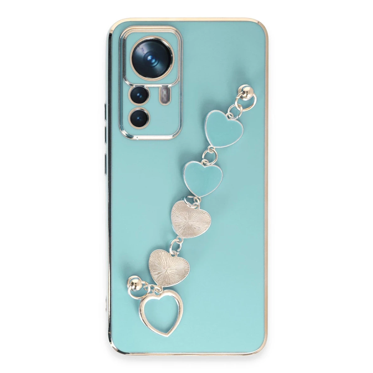 Newface Xiaomi Mi 12T Pro Kılıf Esila Silikon - Su Yeşili