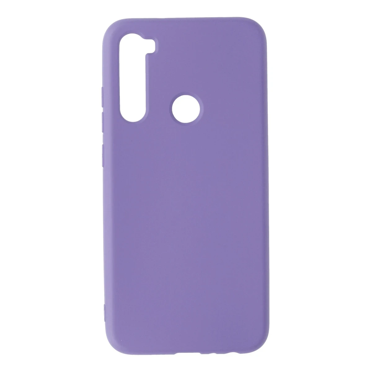Newface Xiaomi Redmi Note 8 Kılıf Nano içi Kadife Silikon - Lila
