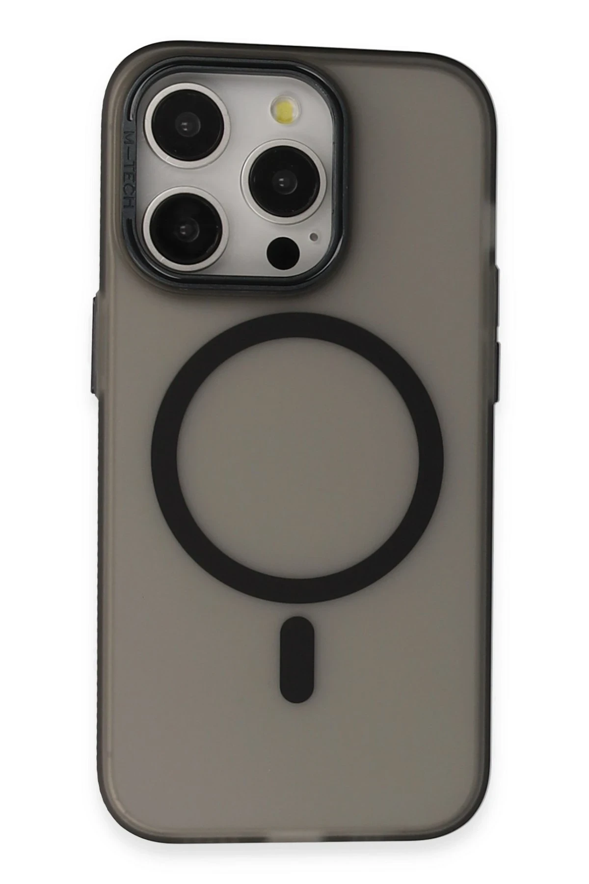 Joko Apple iPhone 15 Pro Max Frost Standlı Magsafe Kapak - Siyah