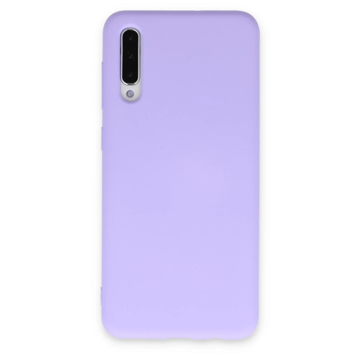 Newface Samsung Galaxy A30S Kılıf Nano içi Kadife Silikon - Lila