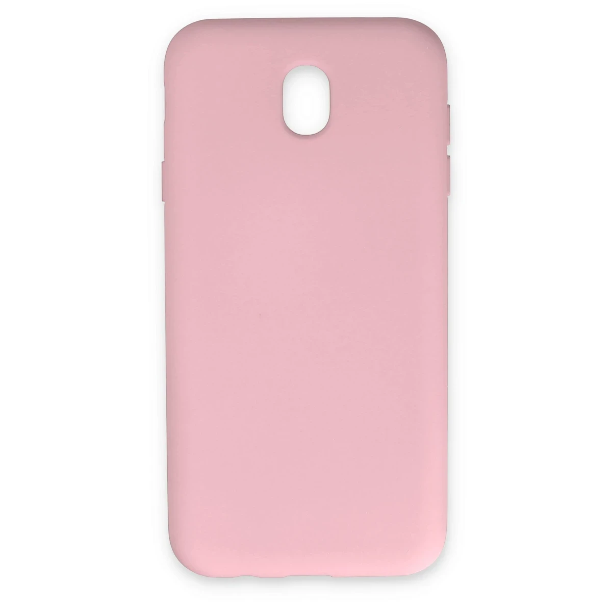 Newface Samsung Galaxy J7 Pro / J730 Kılıf Nano içi Kadife Silikon - Pudra