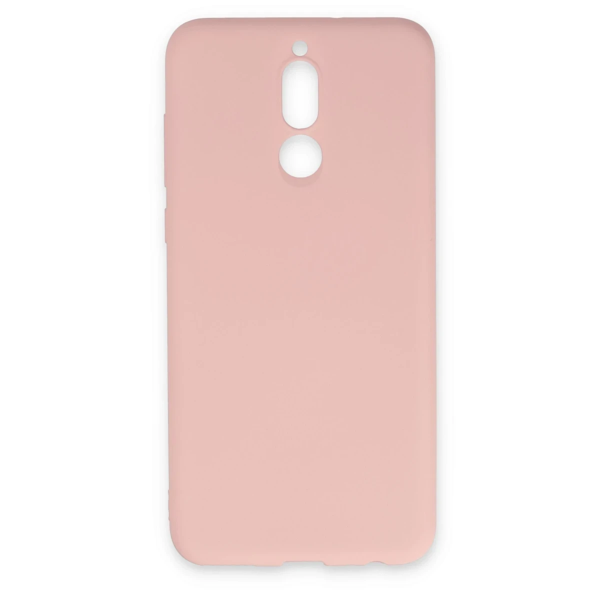 Newface Huawei Mate 10 Lite Kılıf Nano içi Kadife Silikon - Pudra