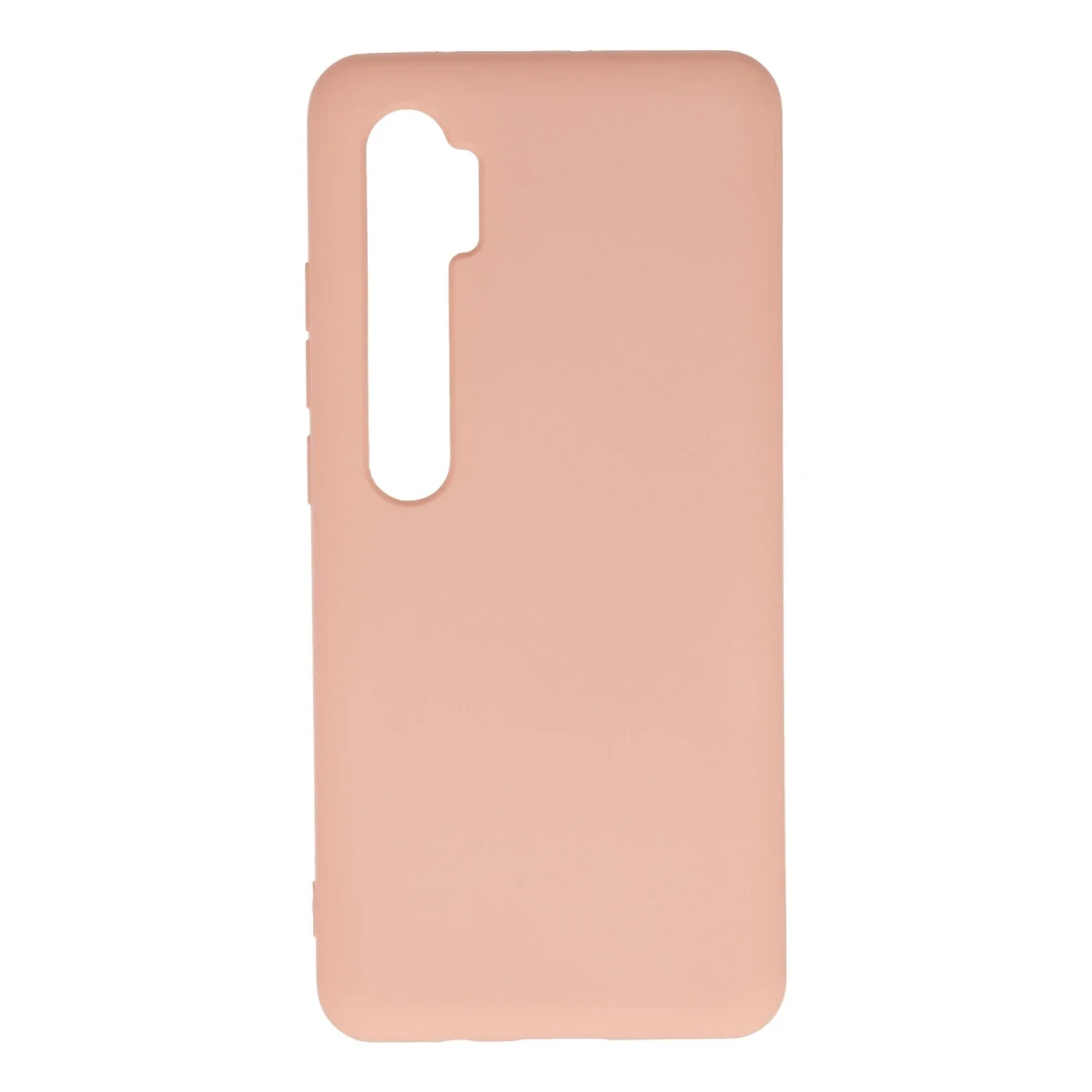 Newface Xiaomi Mi Note 10 Lite Kılıf Nano içi Kadife Silikon - Pudra