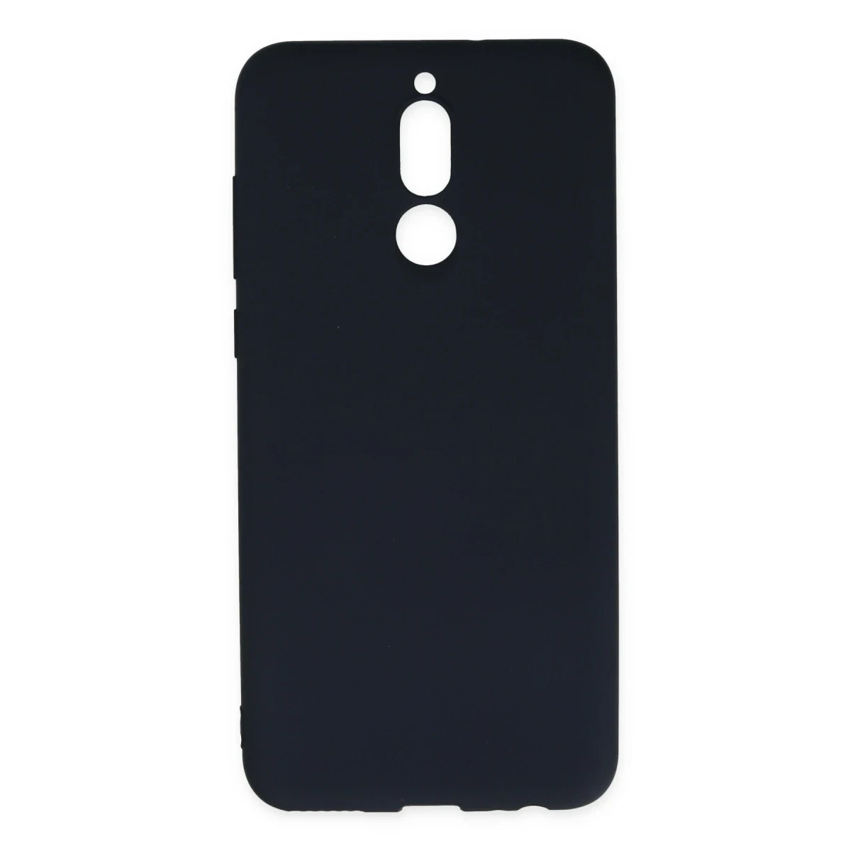 Newface Huawei Mate 10 Lite Kılıf Nano içi Kadife Silikon - Lacivert
