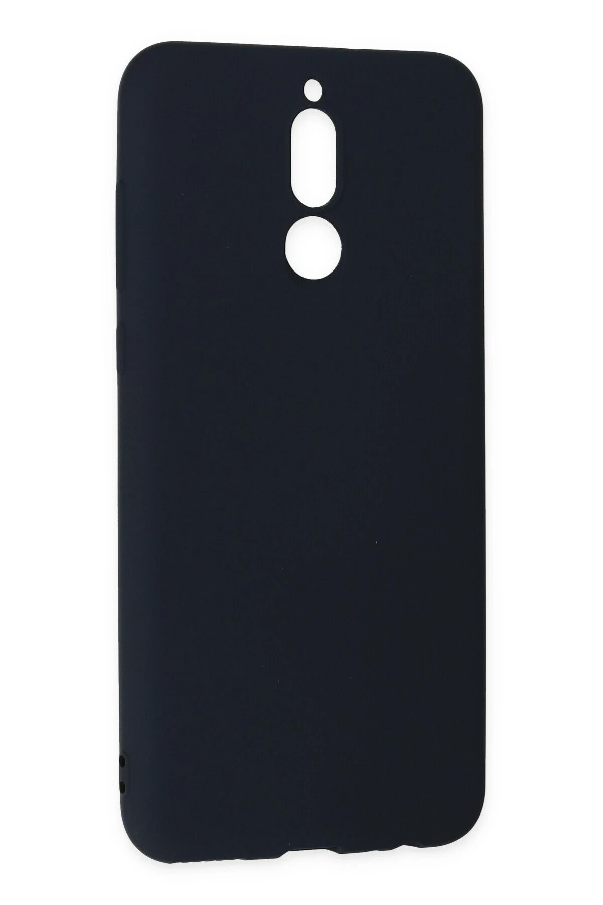 Newface Huawei Mate 10 Lite Kılıf Nano içi Kadife Silikon - Lacivert