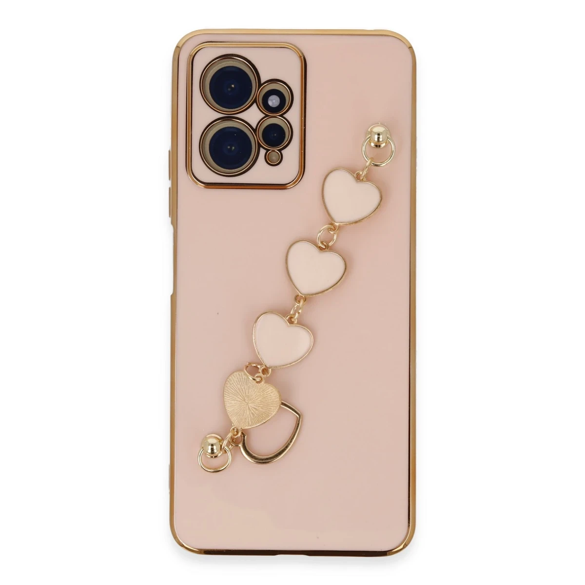 Newface Xiaomi Redmi Note 12 4G Kılıf Esila Silikon - Pudra