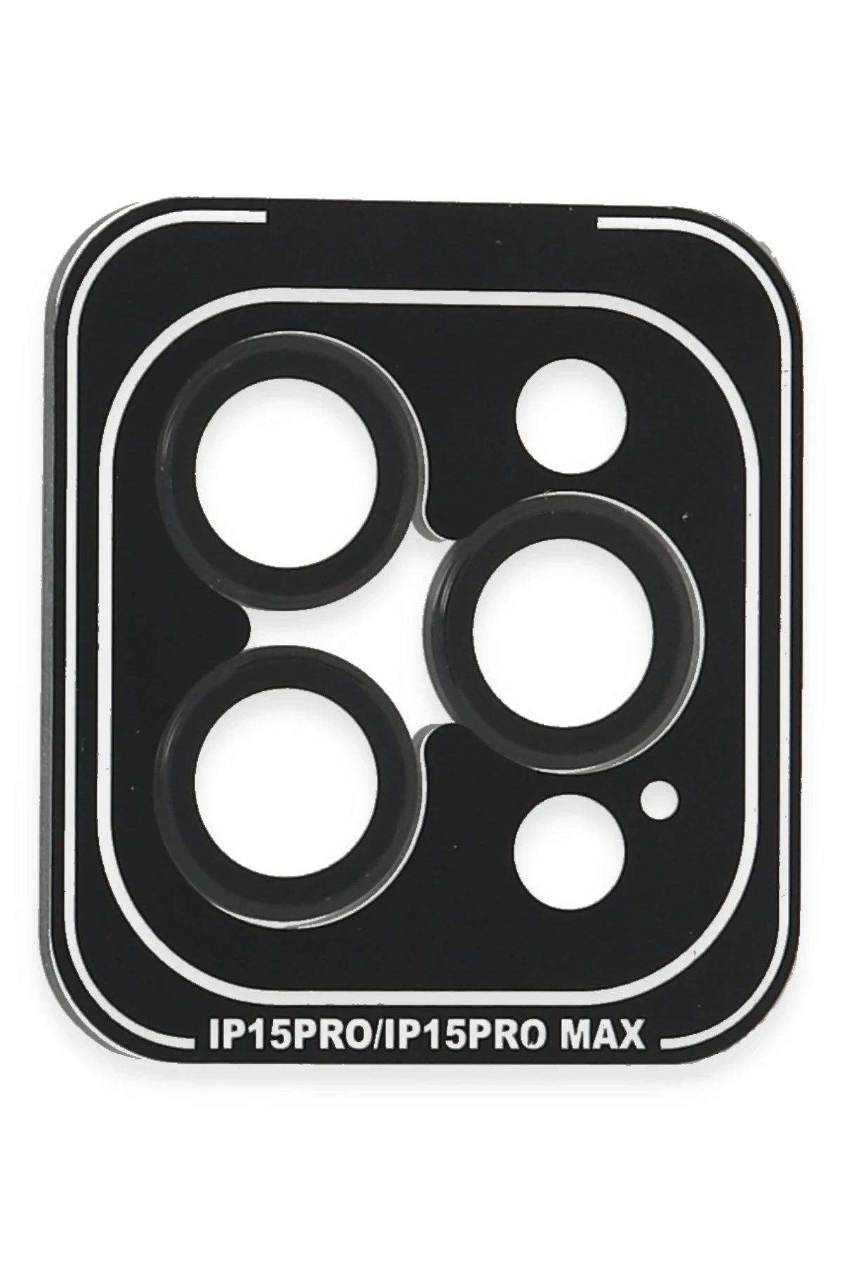 Joko iPhone 15 Pro Max PVD Metal Kamera Lens - Siyah
