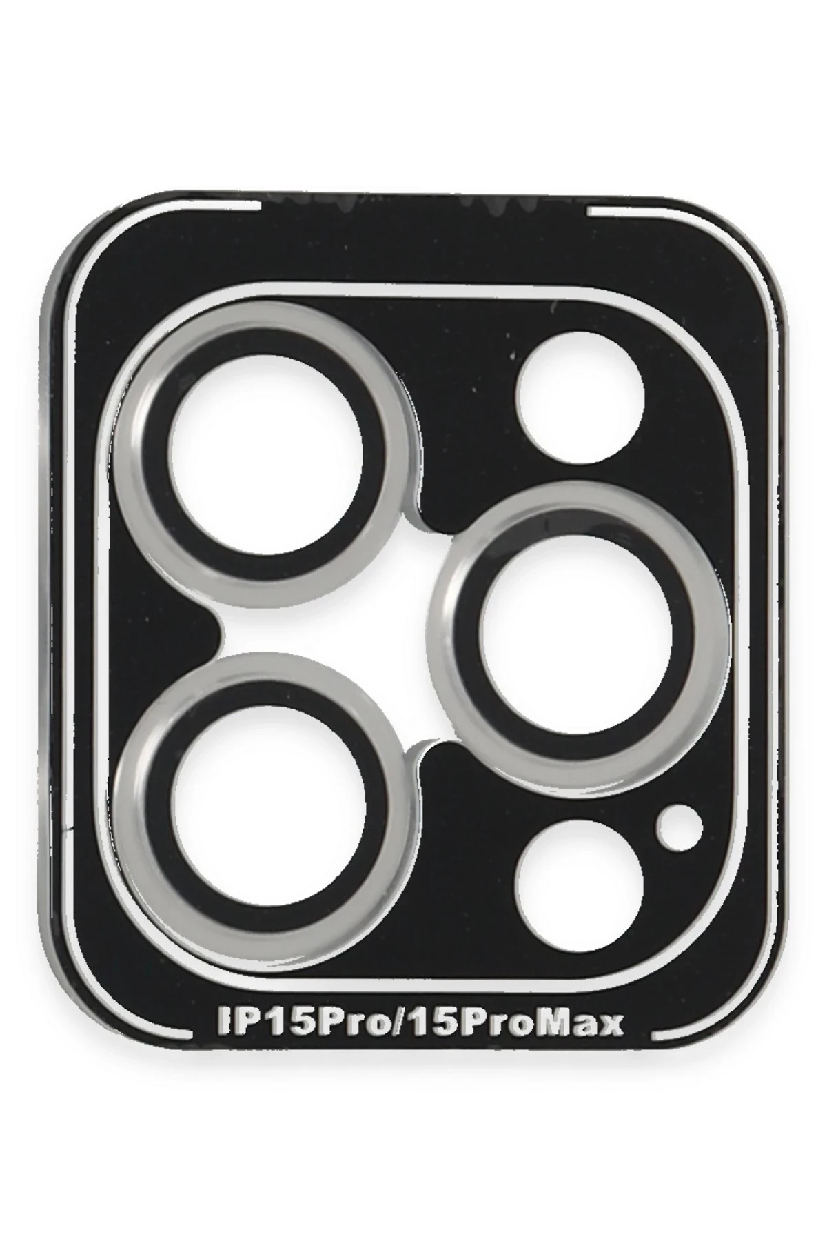 Joko iPhone 15 Pro Max PVD Metal Kamera Lens - Gümüş