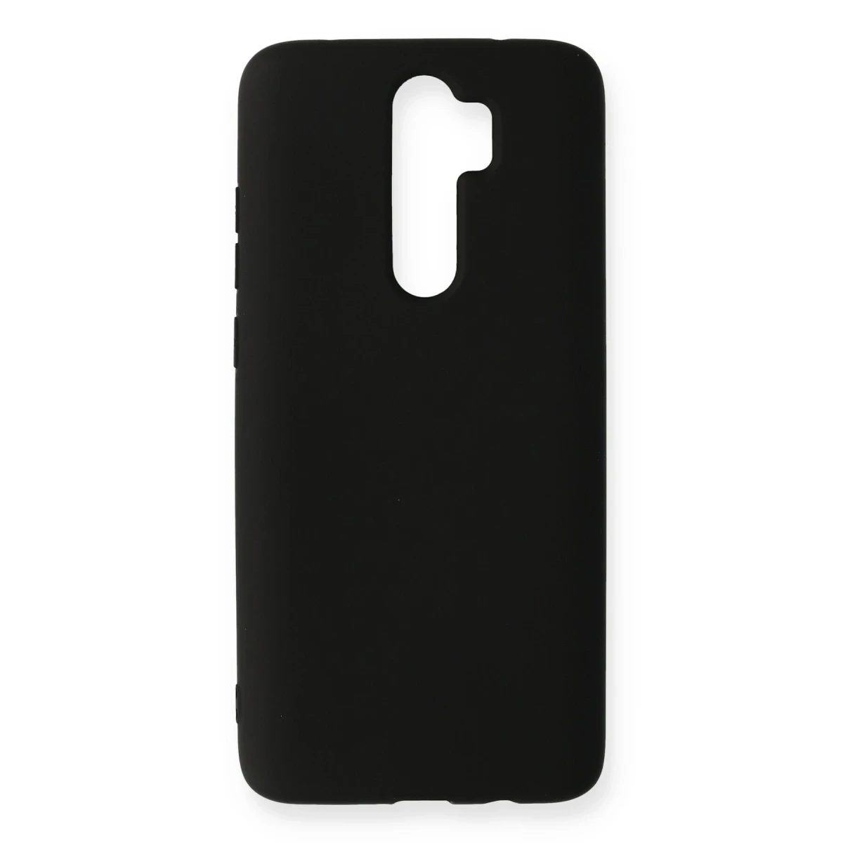 Newface Xiaomi Redmi Note 8 Pro Kılıf Nano içi Kadife Silikon - Siyah