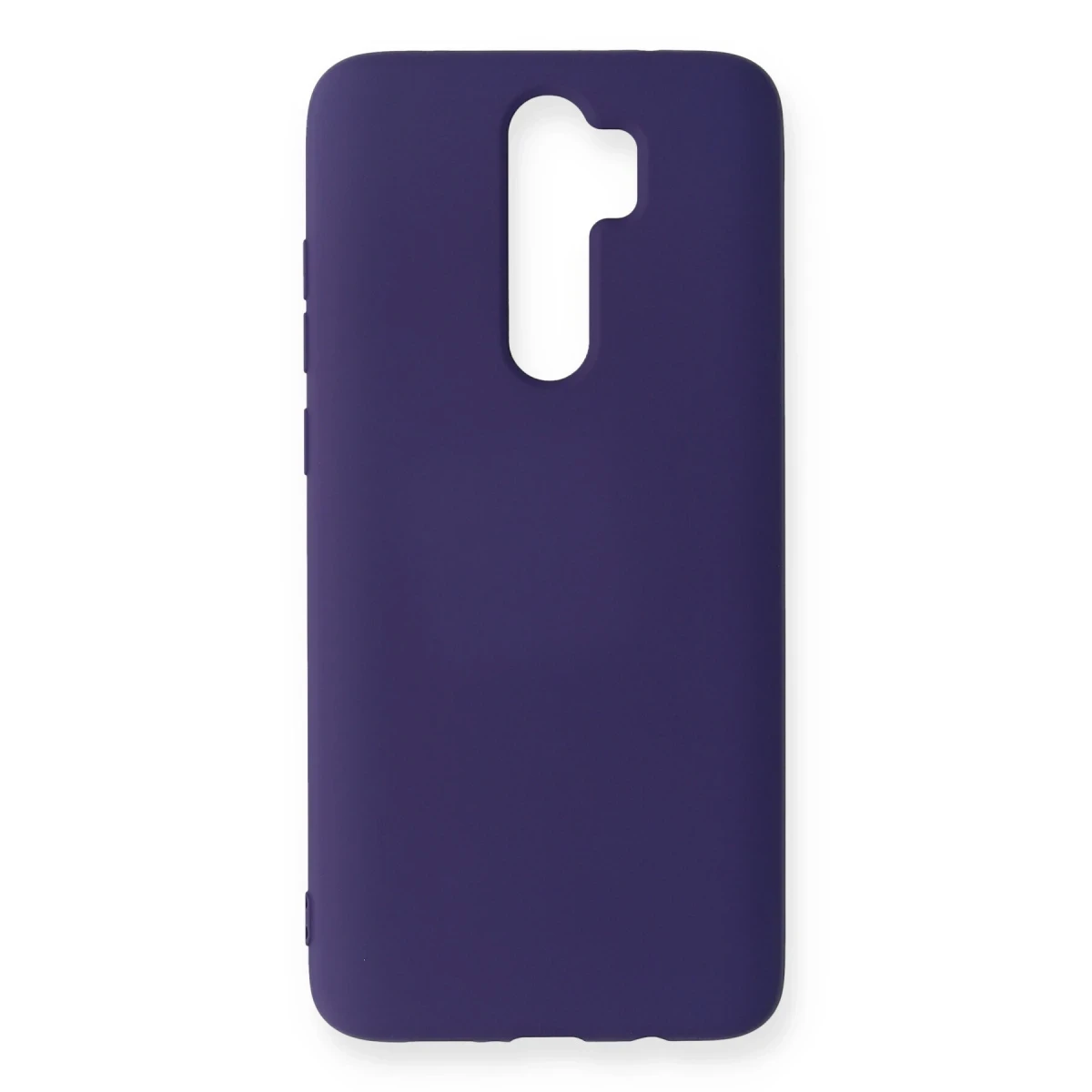 Newface Xiaomi Redmi Note 8 Pro Kılıf Nano içi Kadife Silikon - Mor