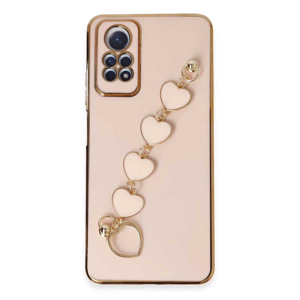 Newface Xiaomi Redmi Note 12 Pro 4G Kılıf Esila Silikon - Pudra