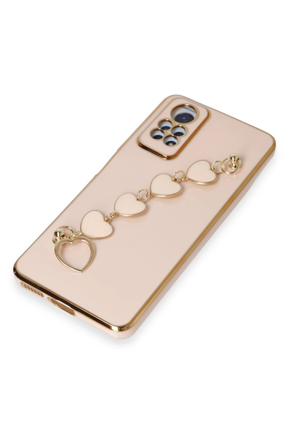 Newface Xiaomi Redmi Note 12 Pro 4G Kılıf Esila Silikon - Pudra