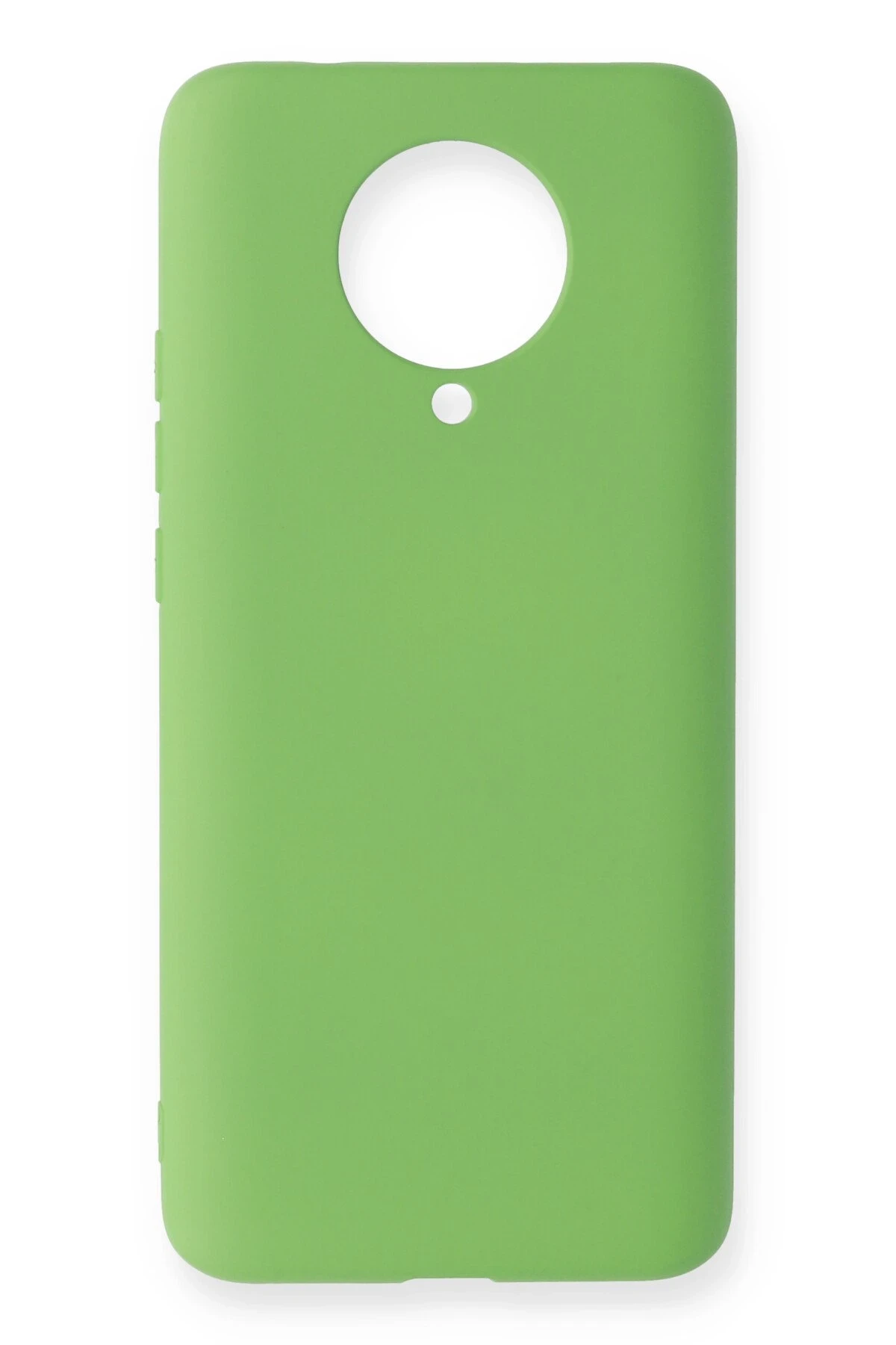 Newface Xiaomi Redmi K30 Pro Kılıf Nano içi Kadife Silikon - Yeşil
