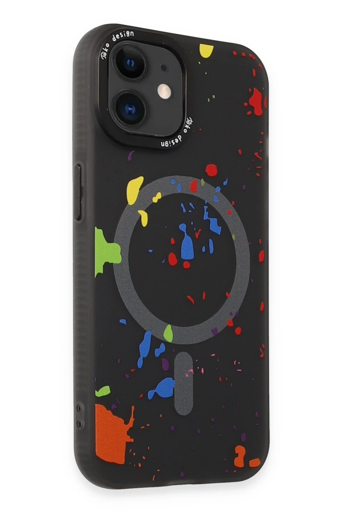 Joko Apple iPhone 11 Colorful Magsafe Kapak - Siyah