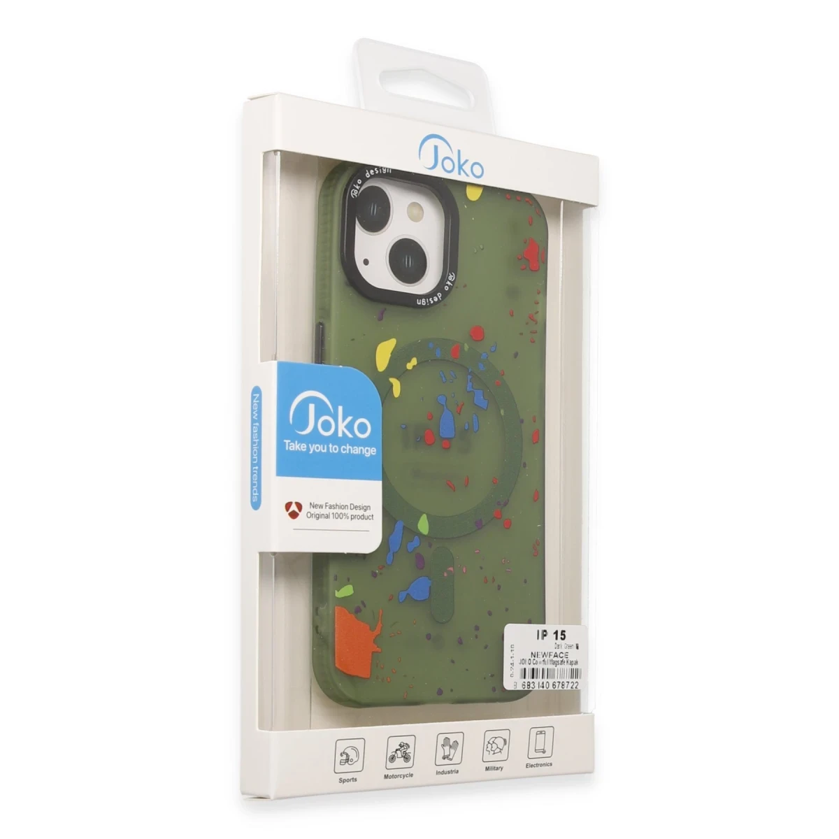 Joko Apple iPhone 11 Colorful Magsafe Kapak - Siyah — görsel 4
