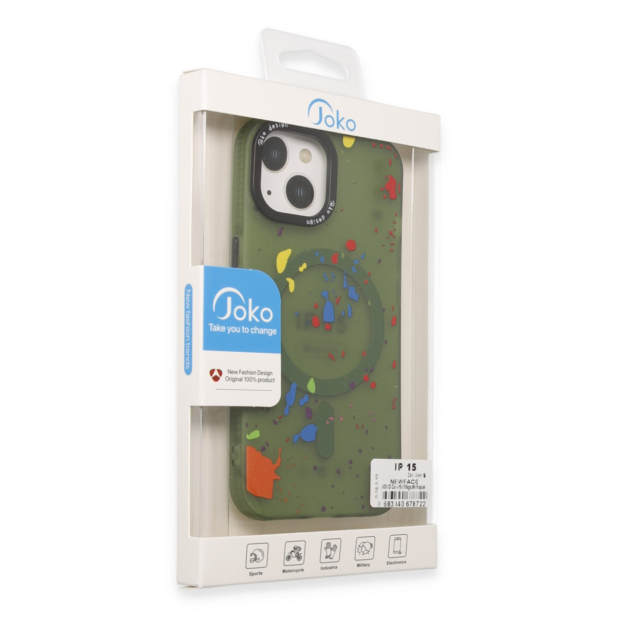 Joko Apple iPhone 11 Colorful Magsafe Kapak - Siyah — görsel 6