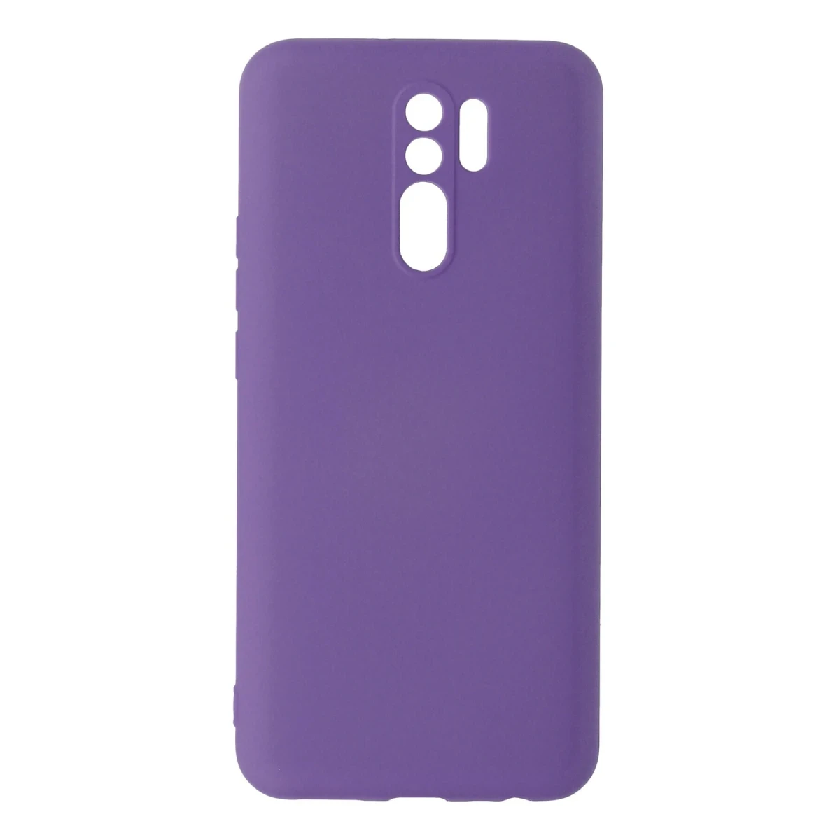 Newface Xiaomi Redmi 9 Kılıf Nano içi Kadife Silikon - Mor