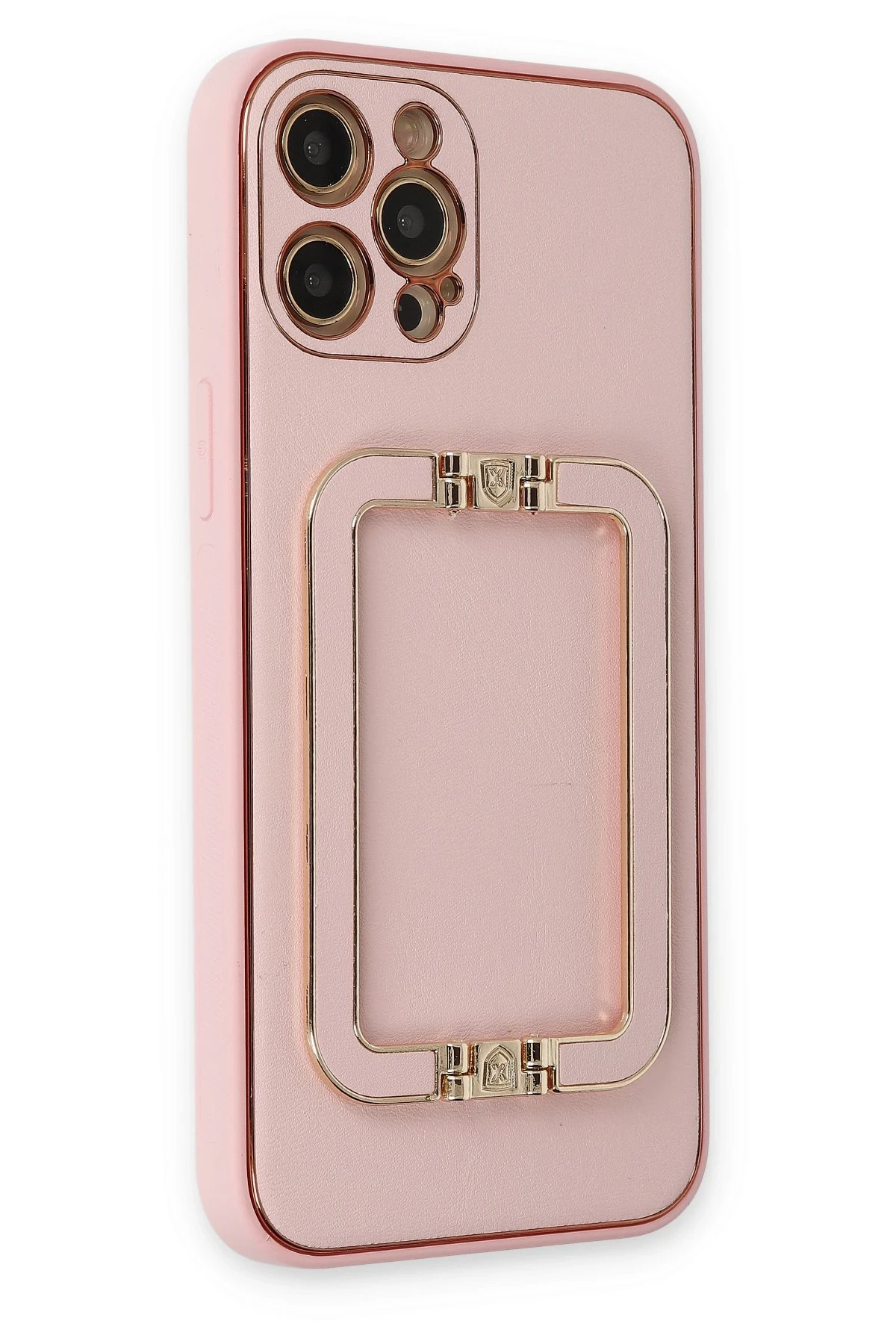 Newface iPhone 12 Pro Kılıf Coco Elit Kapak - Pembe